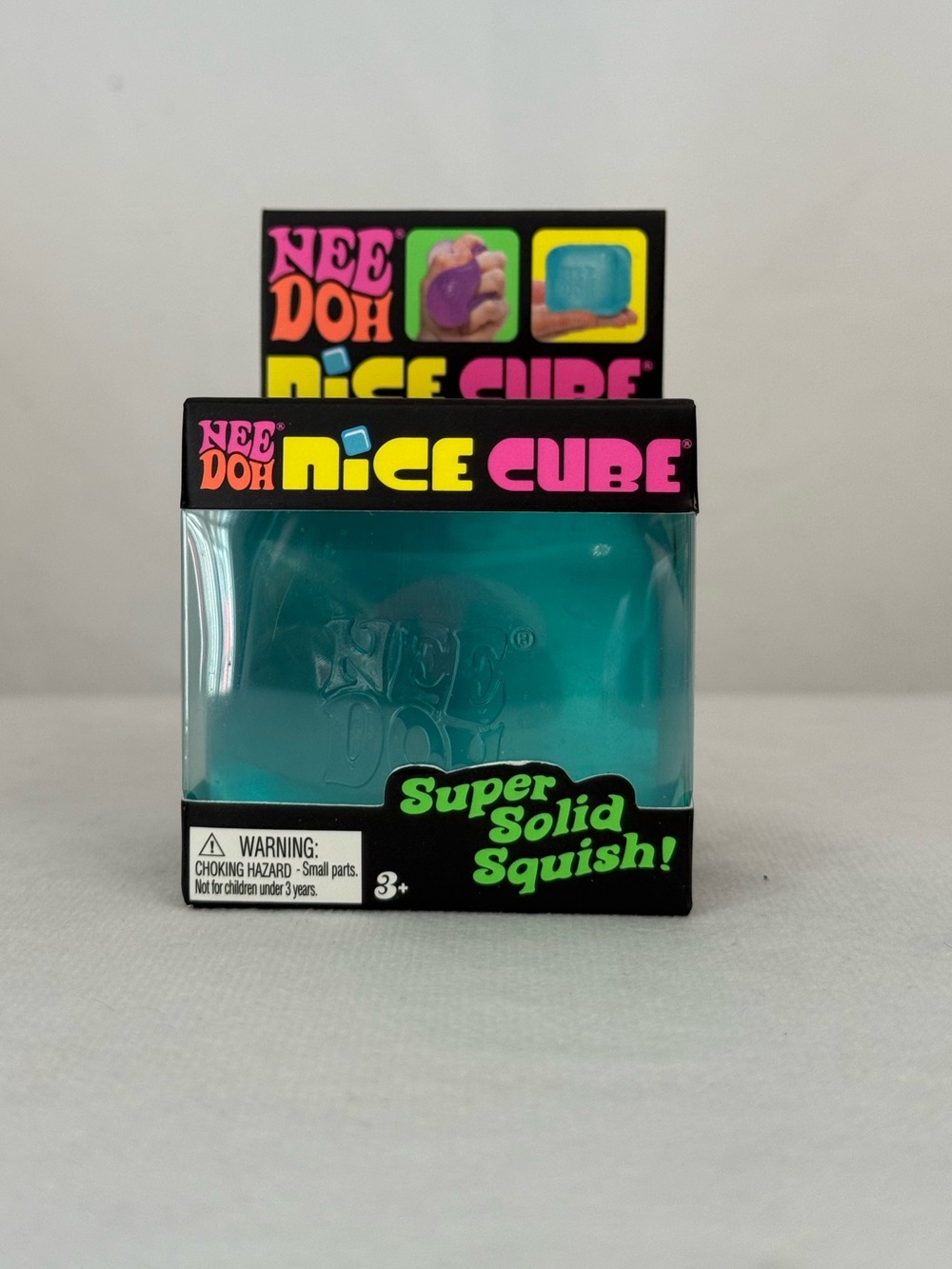 NeeDoh Nice Cube Squishy Blue